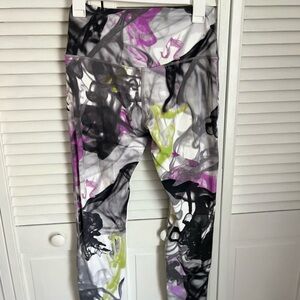 Lululemon Align Leggings Watercolor print